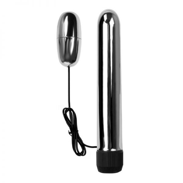 vibrador doble metalizado regulable