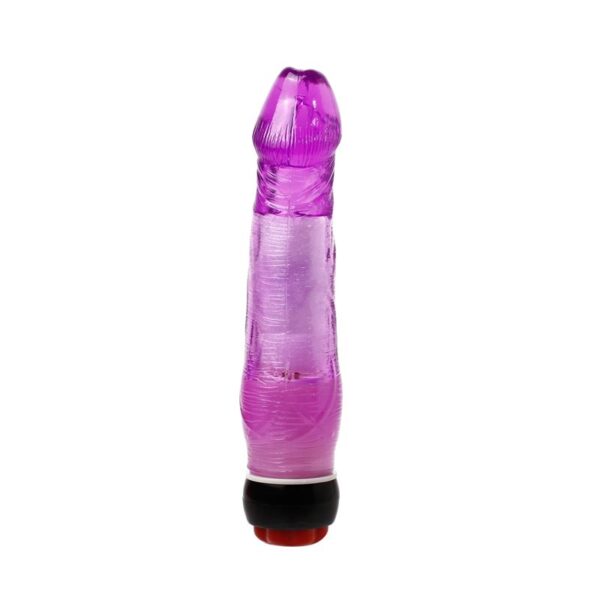 vibrador realista violeta