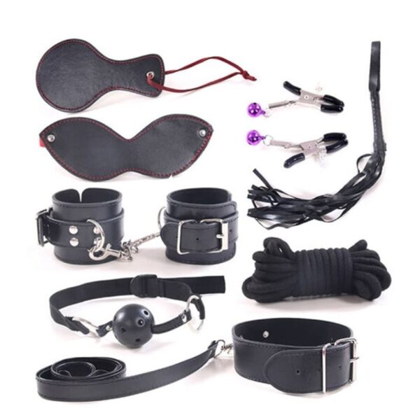 KIT BONDAGE 8 PIEZAS ROSA - Imagen 5