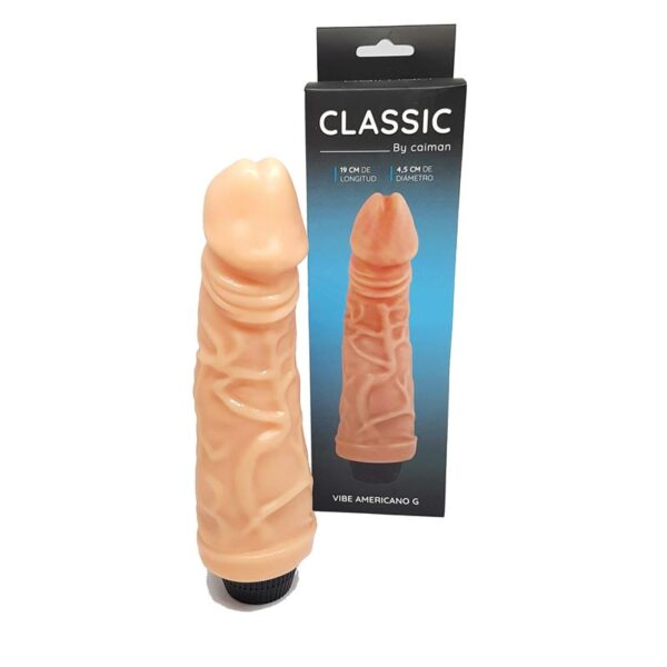 Americano vibrador piel
