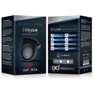 Anillo Vibrador Varsovia Color Rosa (pilas incluidas)