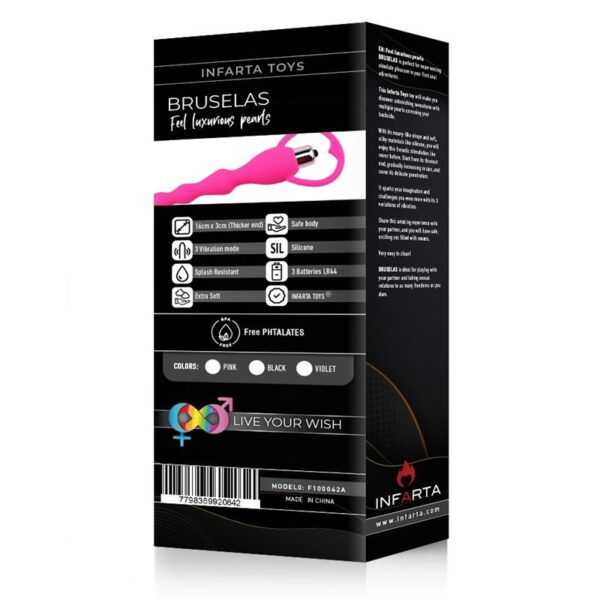 Vibrador Anal Inexpulsable Bruselas (pilas incluidas) - Imagen 6